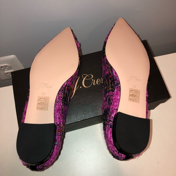 ⭐️ J. Crew Pointed-toe flats in tweed - Picture 6 of 7